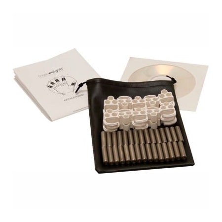 AFH Fingergewichte DELUXE - Fingertrainingsgerät Zur Kräftigung & Feinmotorik